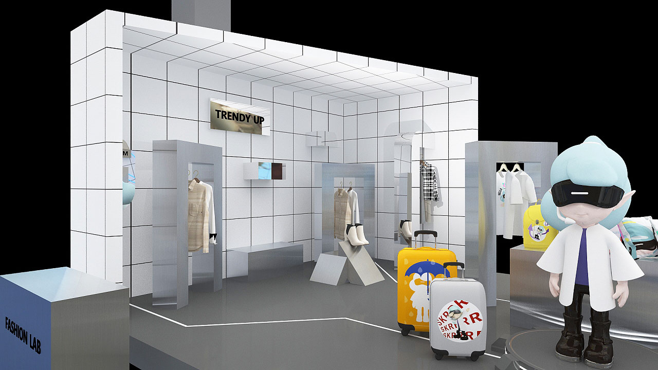 XMIFW 服装时尚周主题快闪设计