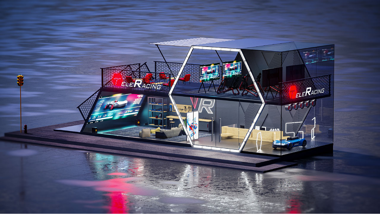 TeleRacing 游戏赛车快闪设计