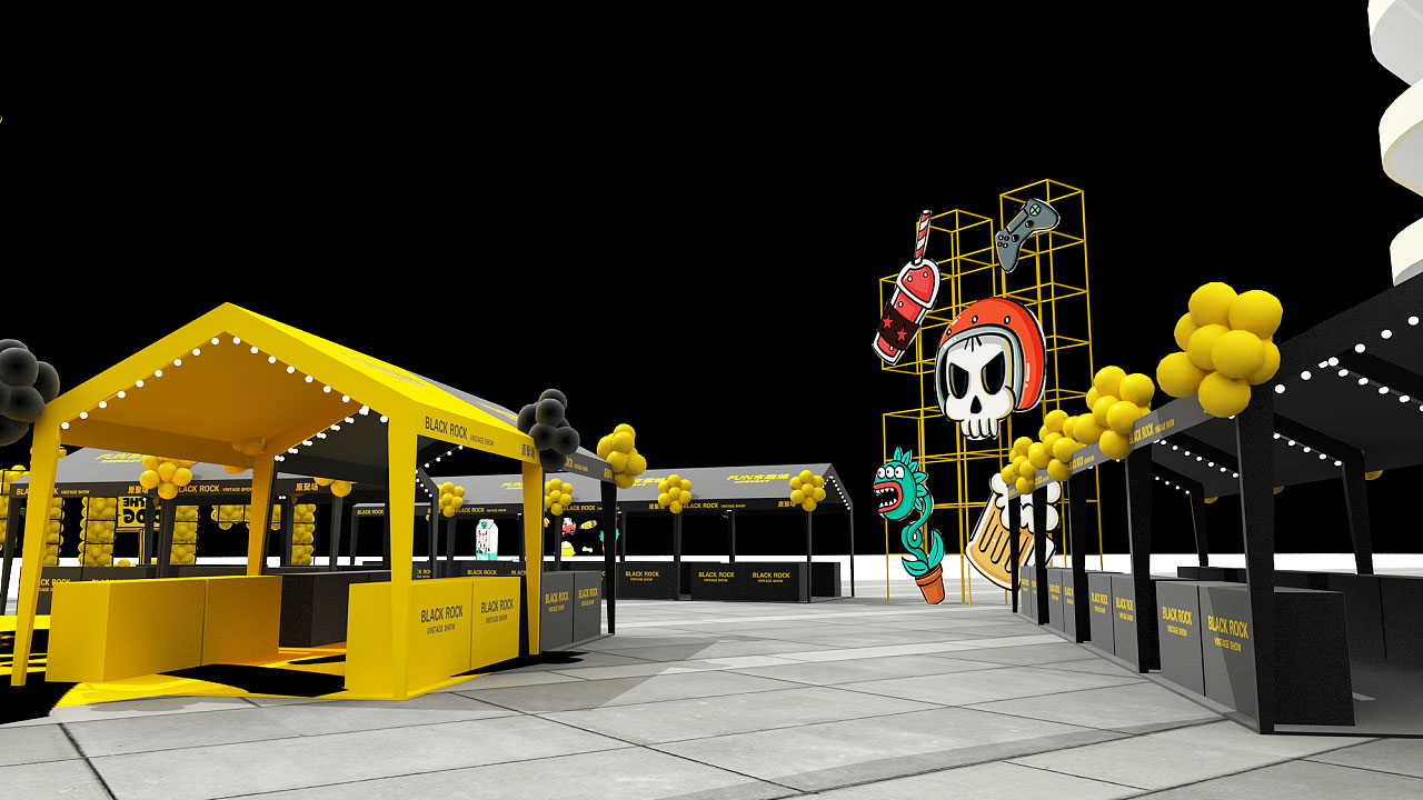 FUN市去燥 东原爱好生活节快闪设计