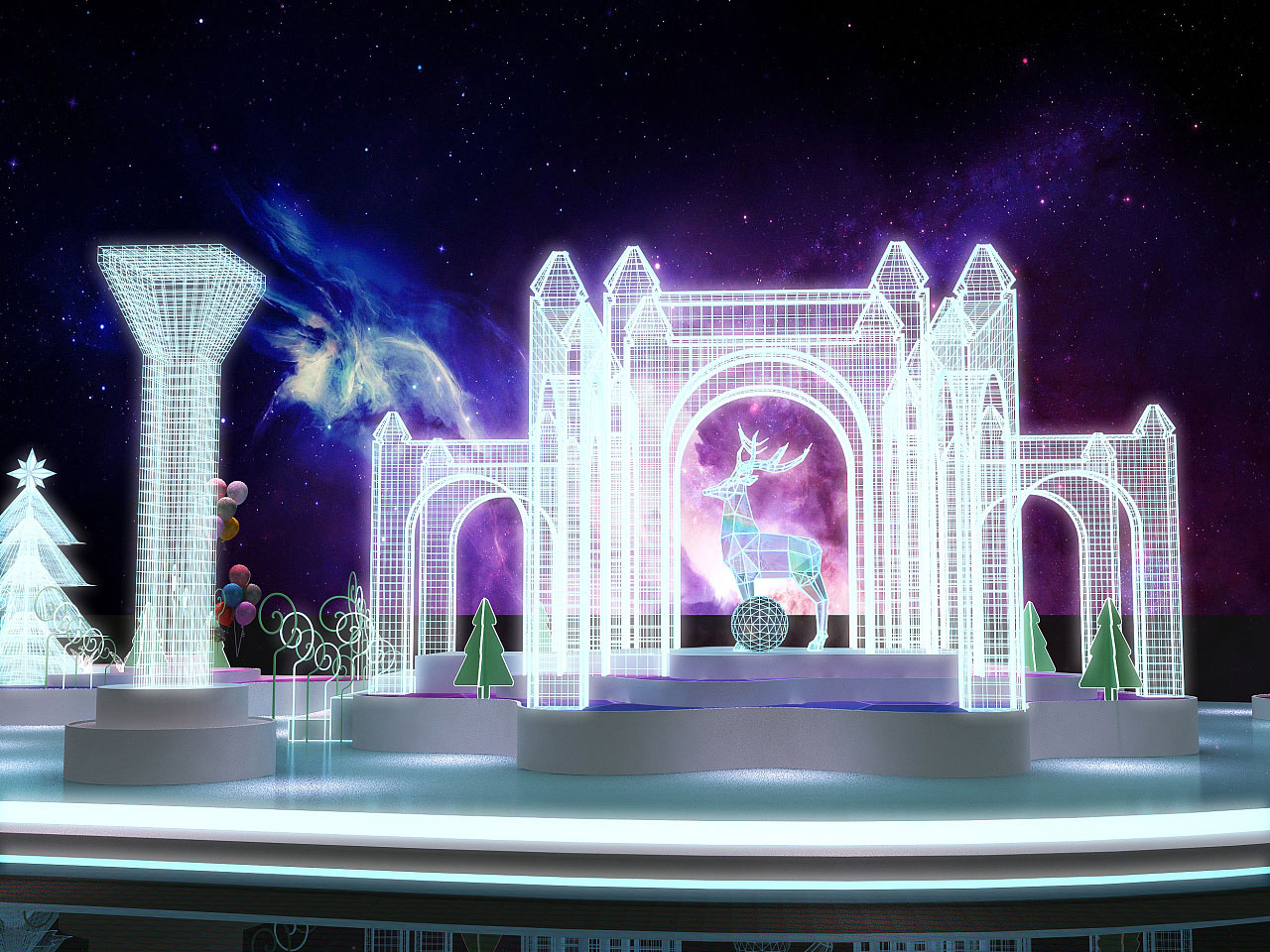 COCO Park 梦幻美陈设计