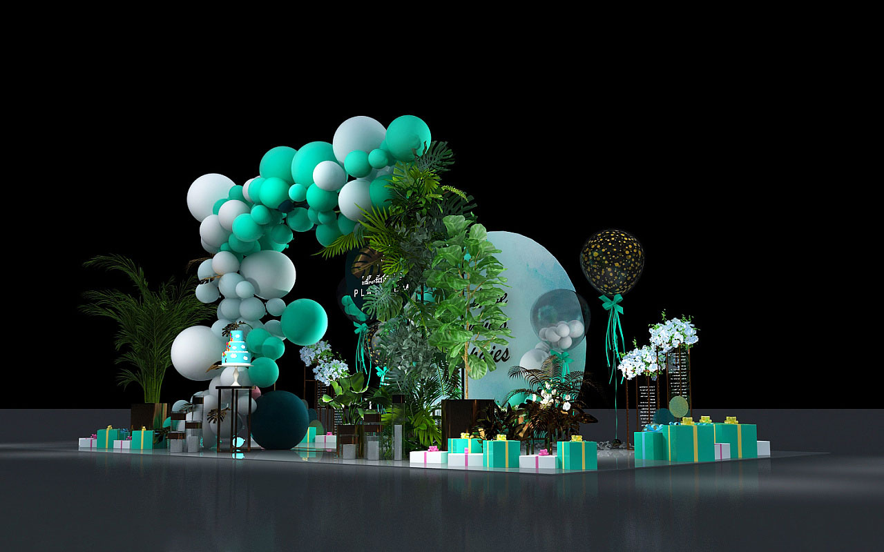 国际铂金协会美陈设计