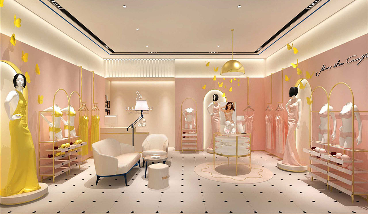 俪俪安.刘 女性服饰专卖店设计