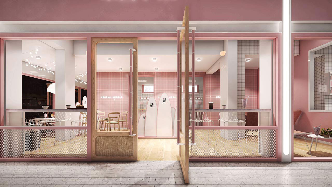 东篱下茶饮餐饮空间设计——千岛湖骑龙巷店
