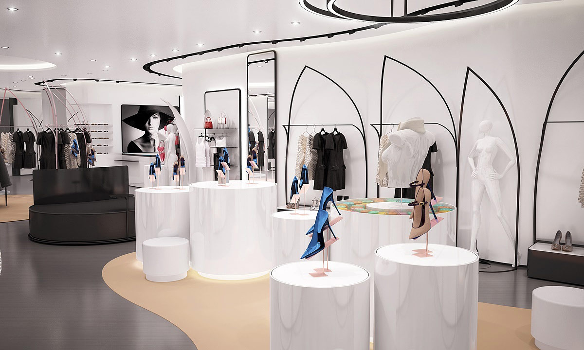 VIA DANTE 专卖店设计