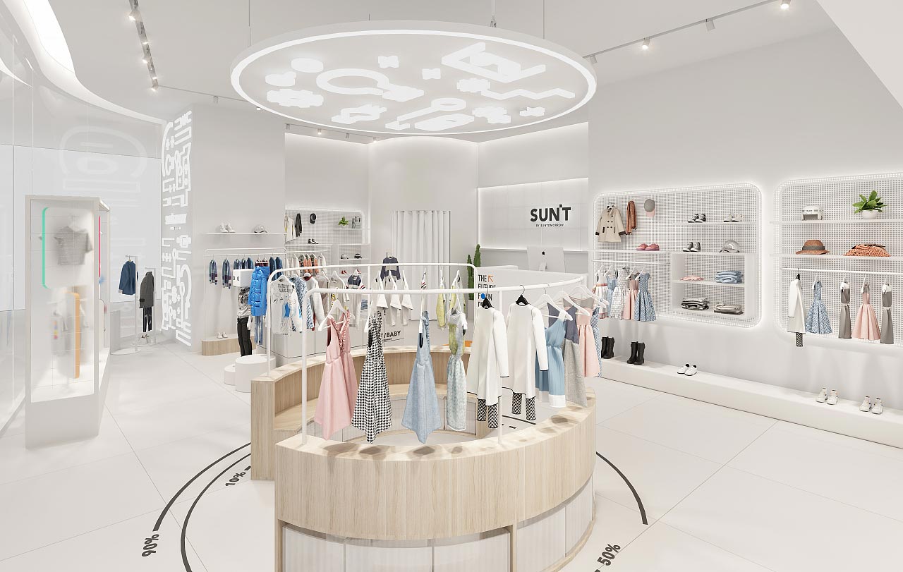 SUNT品牌形象升级 - SI终端店铺设计