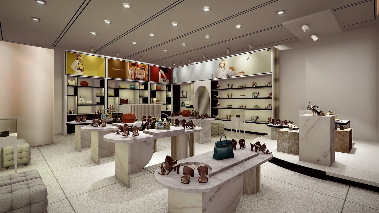 CHARLES KEITH小CK店铺设计