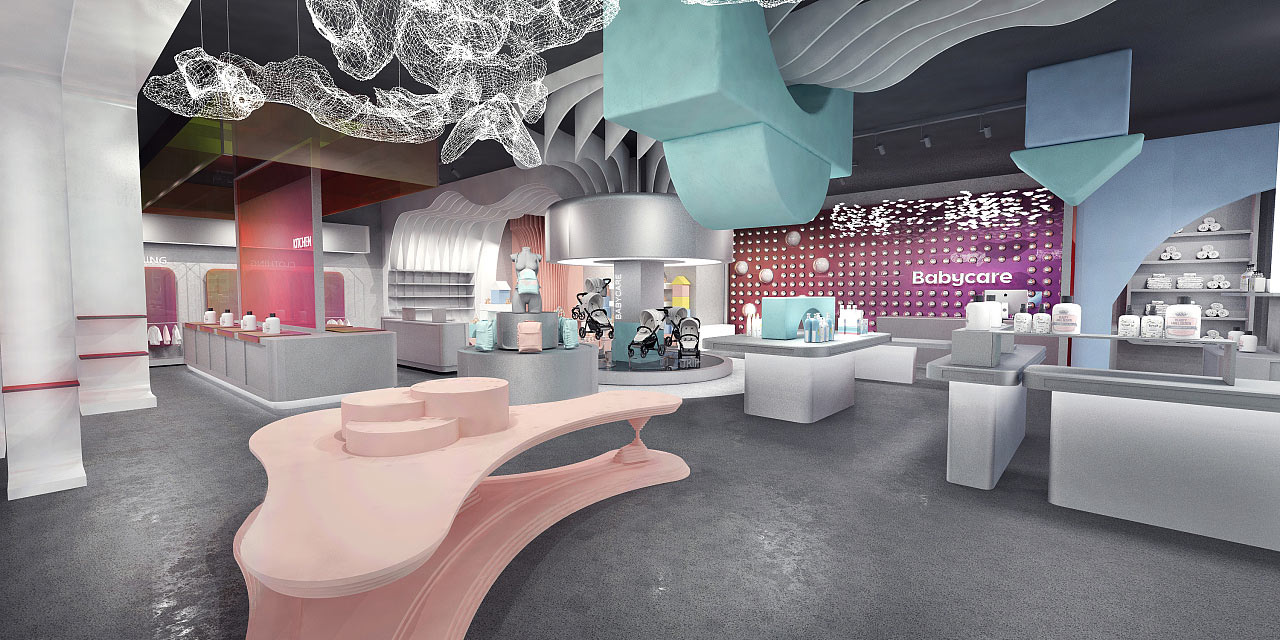 BABYCARE母婴店铺设计