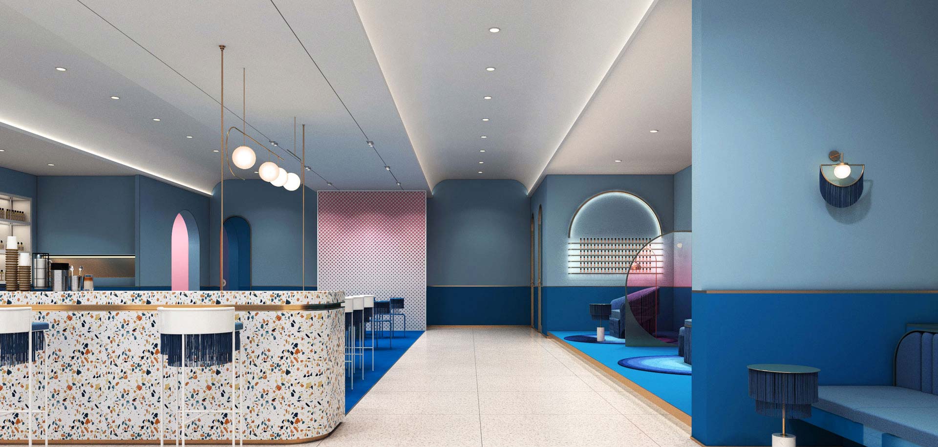 美咖美容 体验店设计