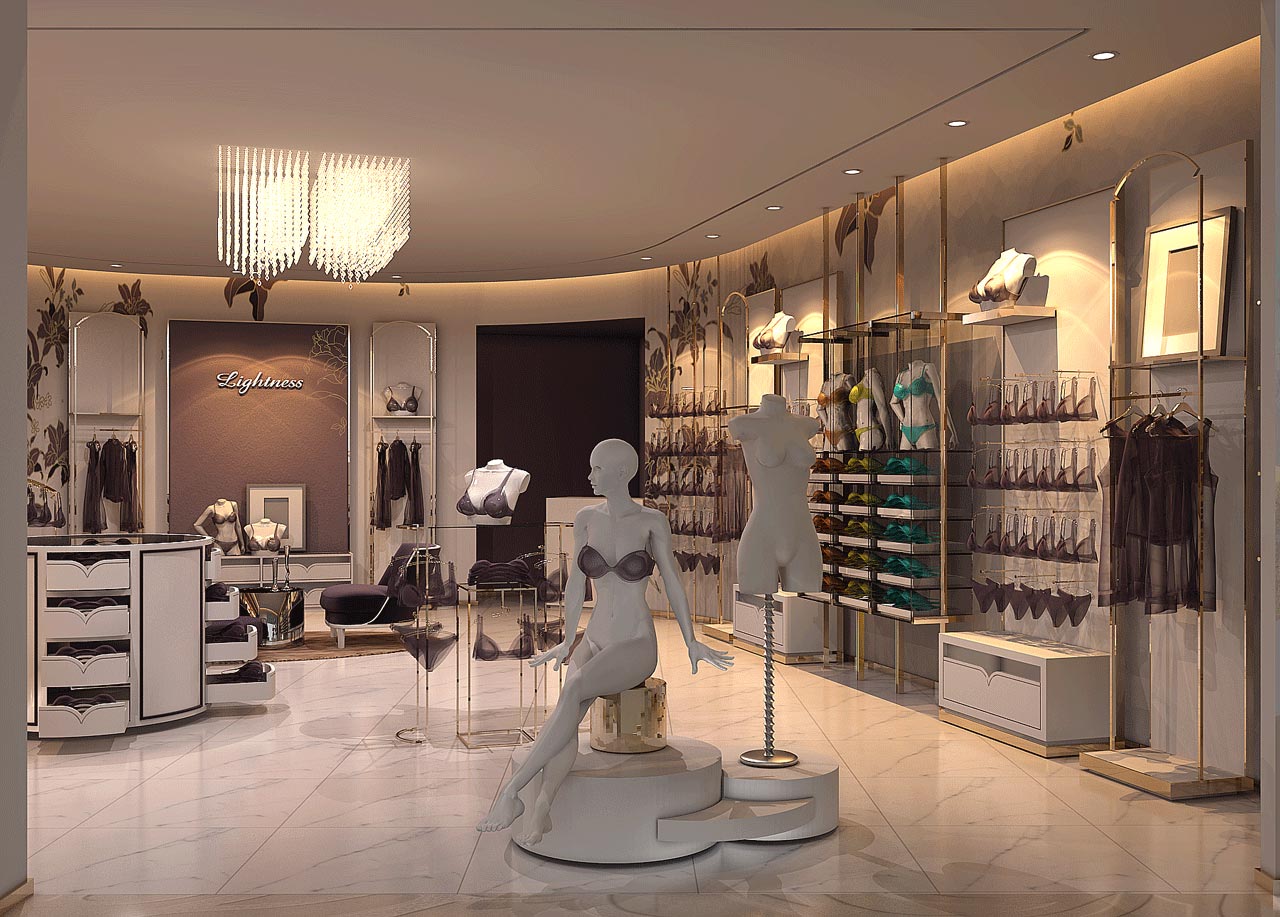 莱特妮丝内衣专卖店设计
