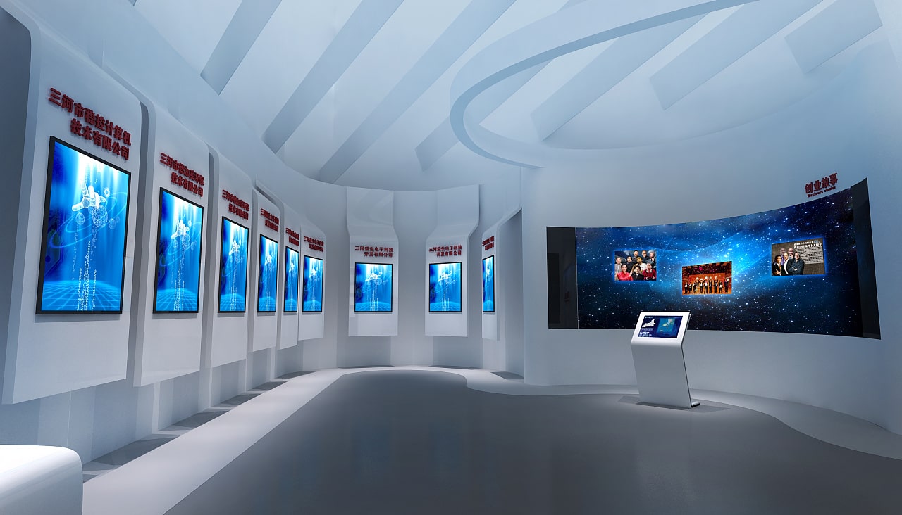 三河燕郊新技术创业服务中心 展示厅设计