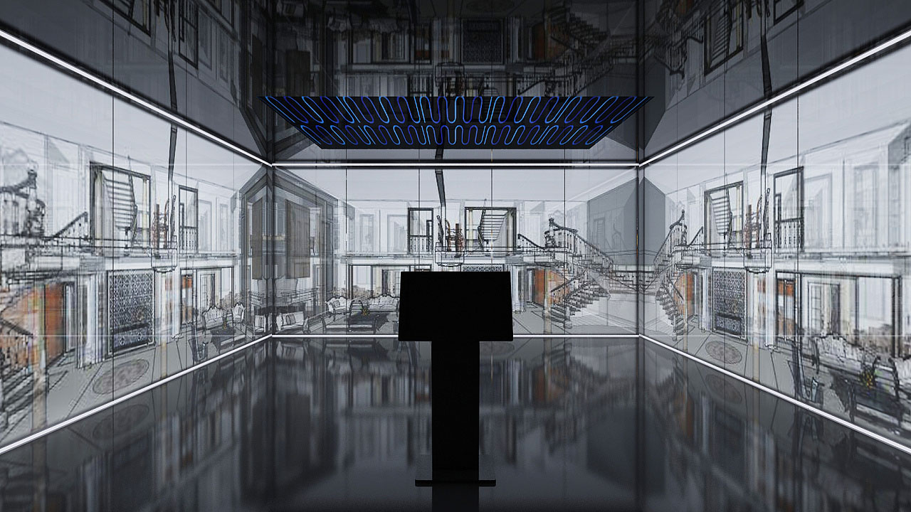 成都朗诗房地产展示厅设计