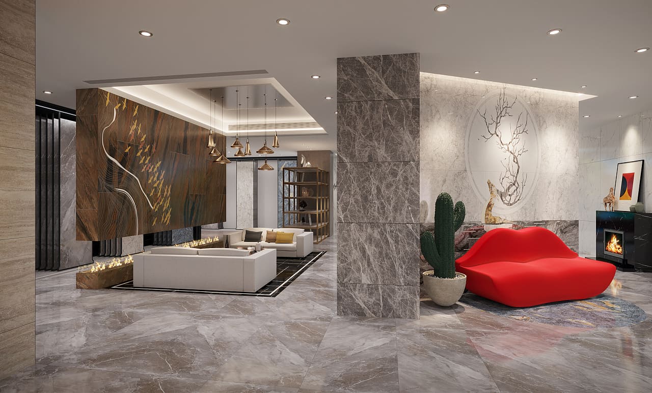通利大理石瓷砖展厅设计
