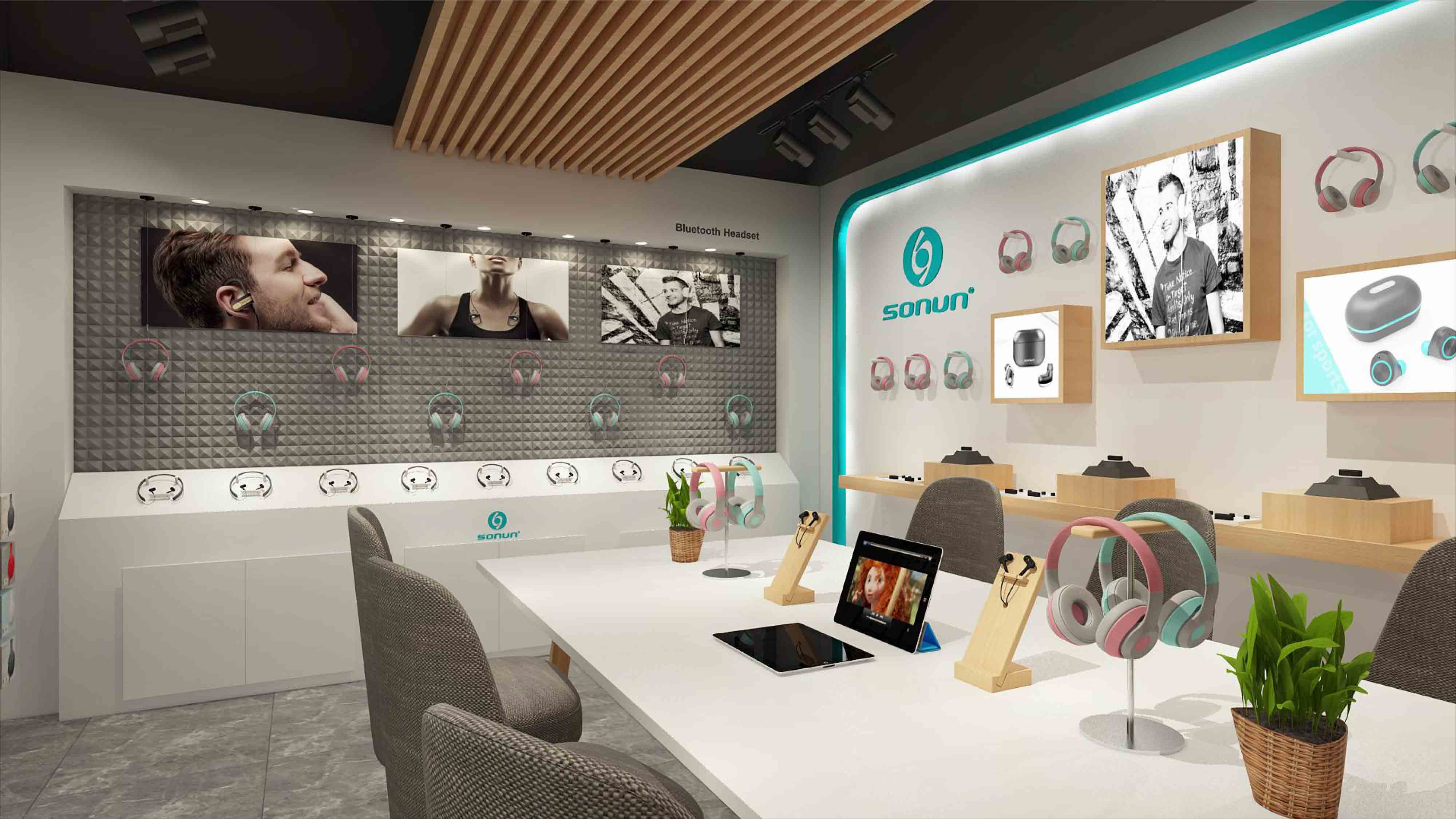 颂尼科展厅设计