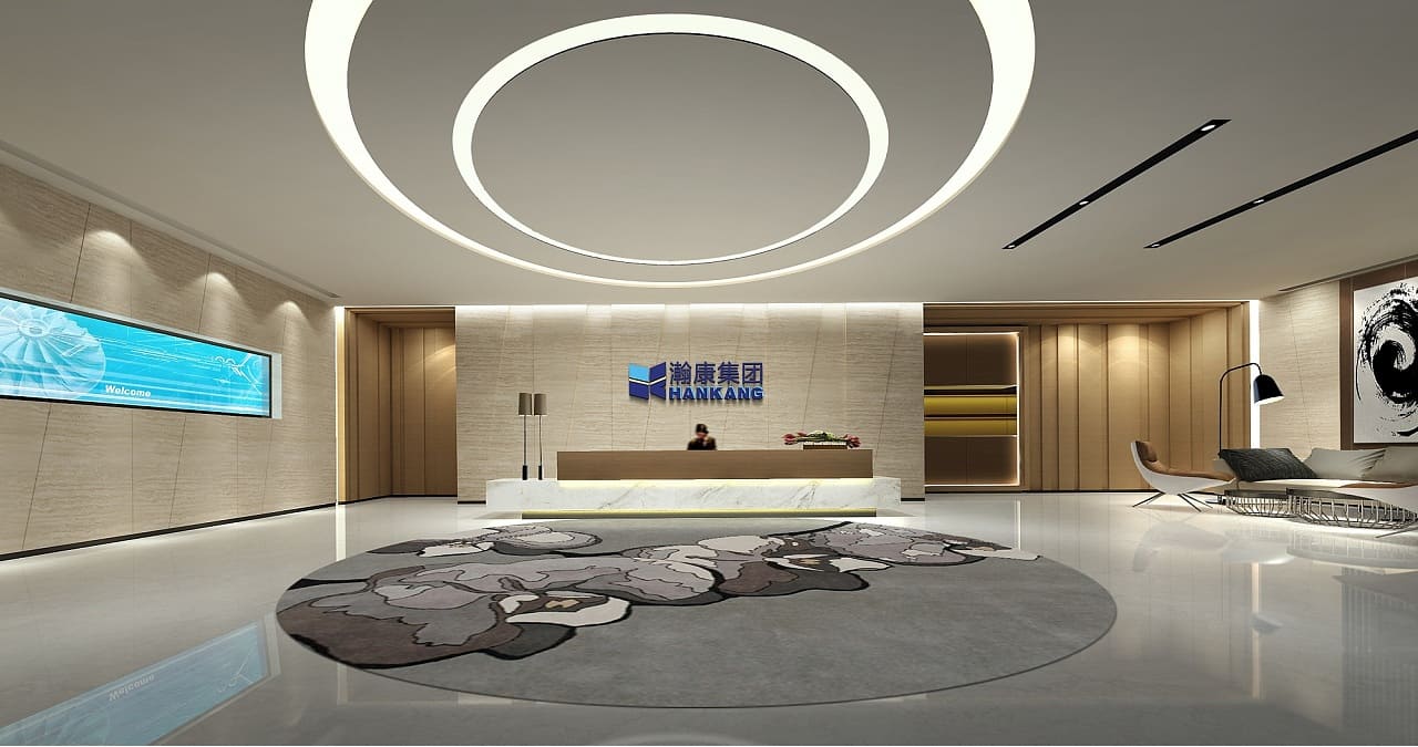 成都瀚康集团办公空间装修设计