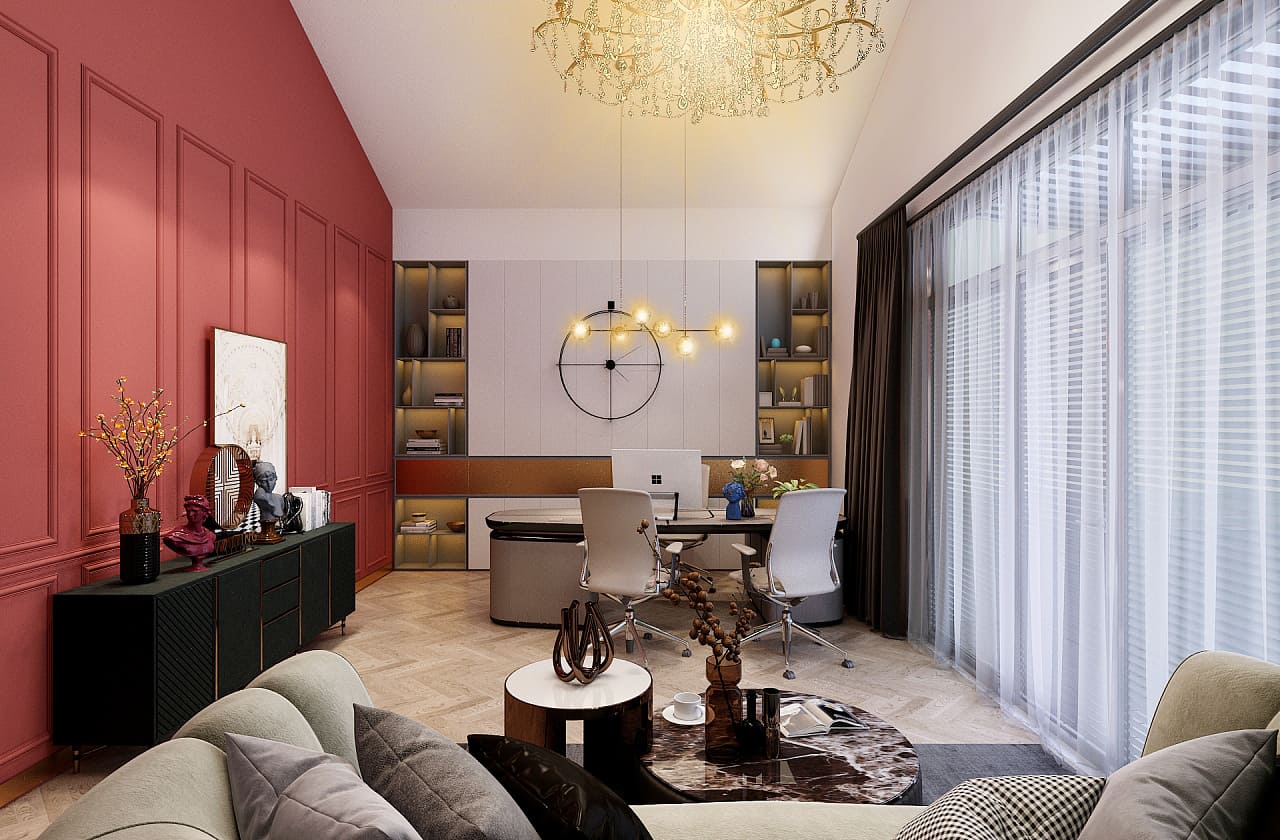 女子修养礼仪学堂 办公空间设计