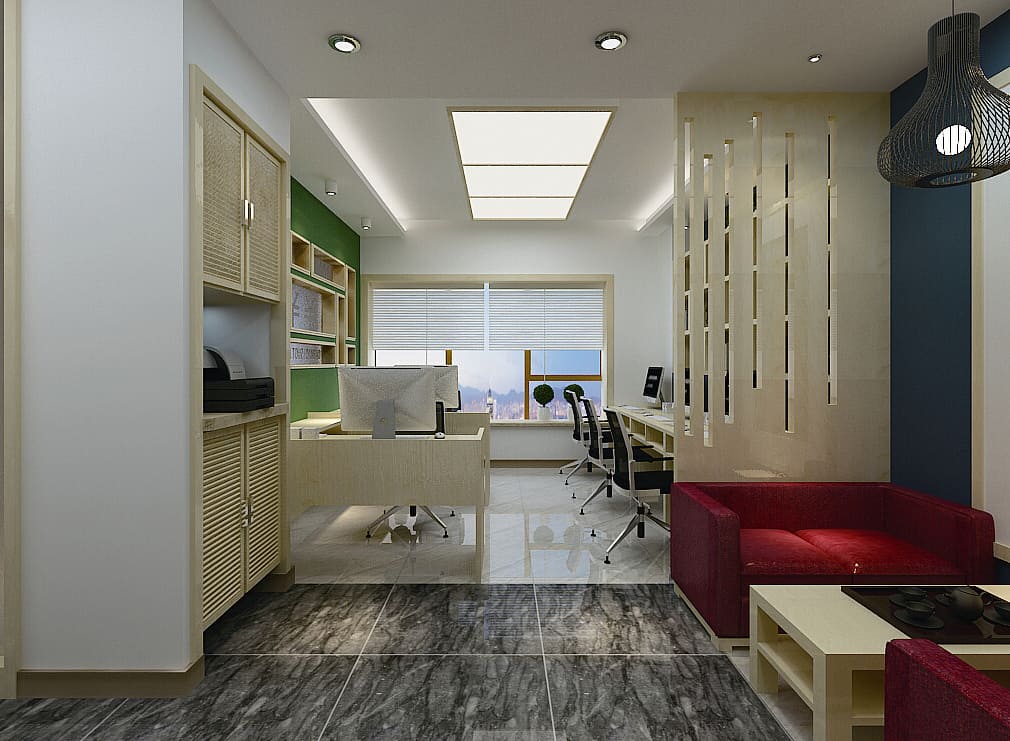 千亿投资担保有限公司 办公空间设计