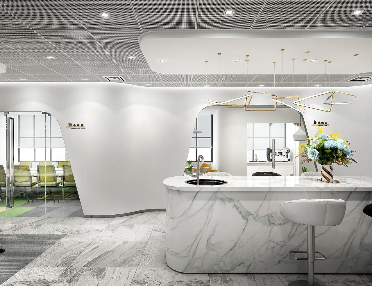 上海细胞研究 办公空间设计