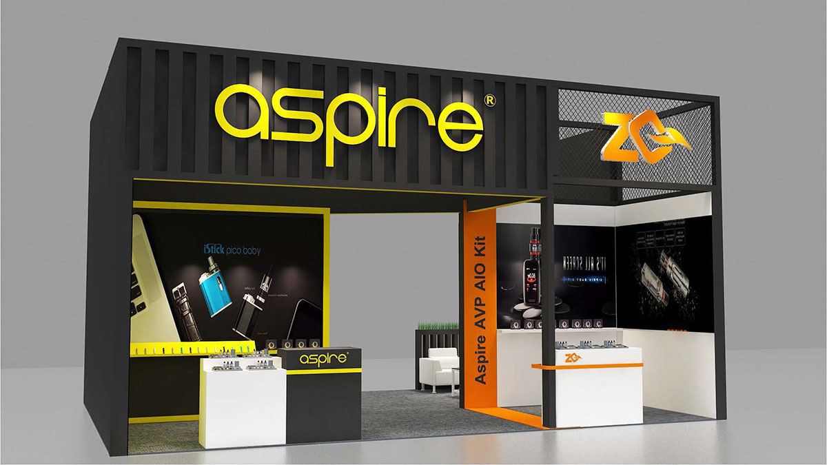 易佳特电子烟展会设计