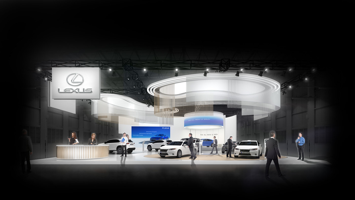 雷克萨斯 车展设计搭建