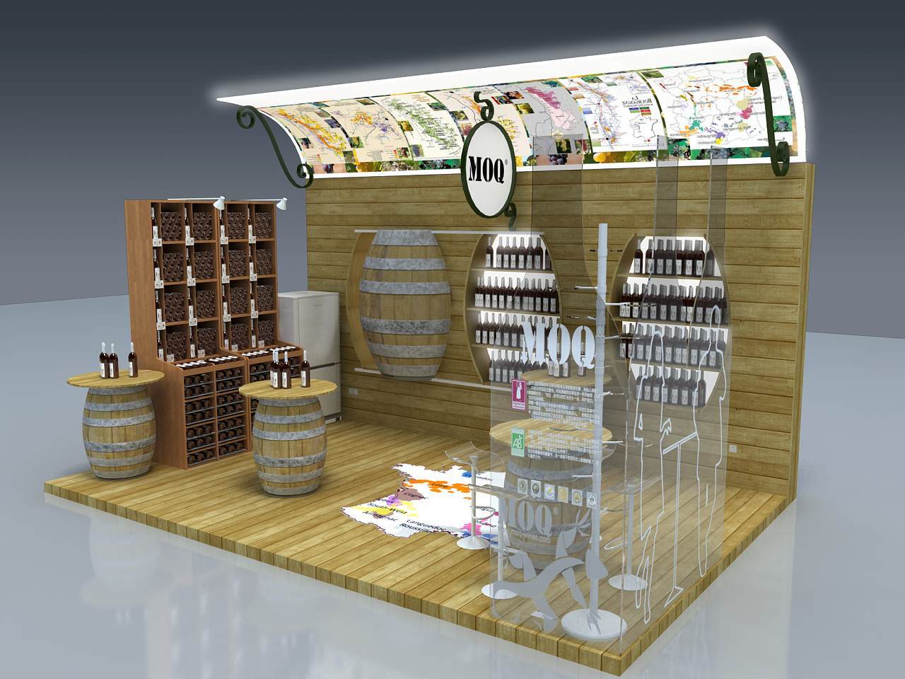 MOQ 酒店用品展设计