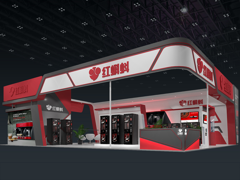 红蝌蚪 酒店用品展设计搭建