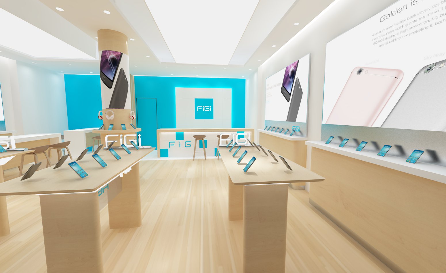 FIGI 手机专卖店设计