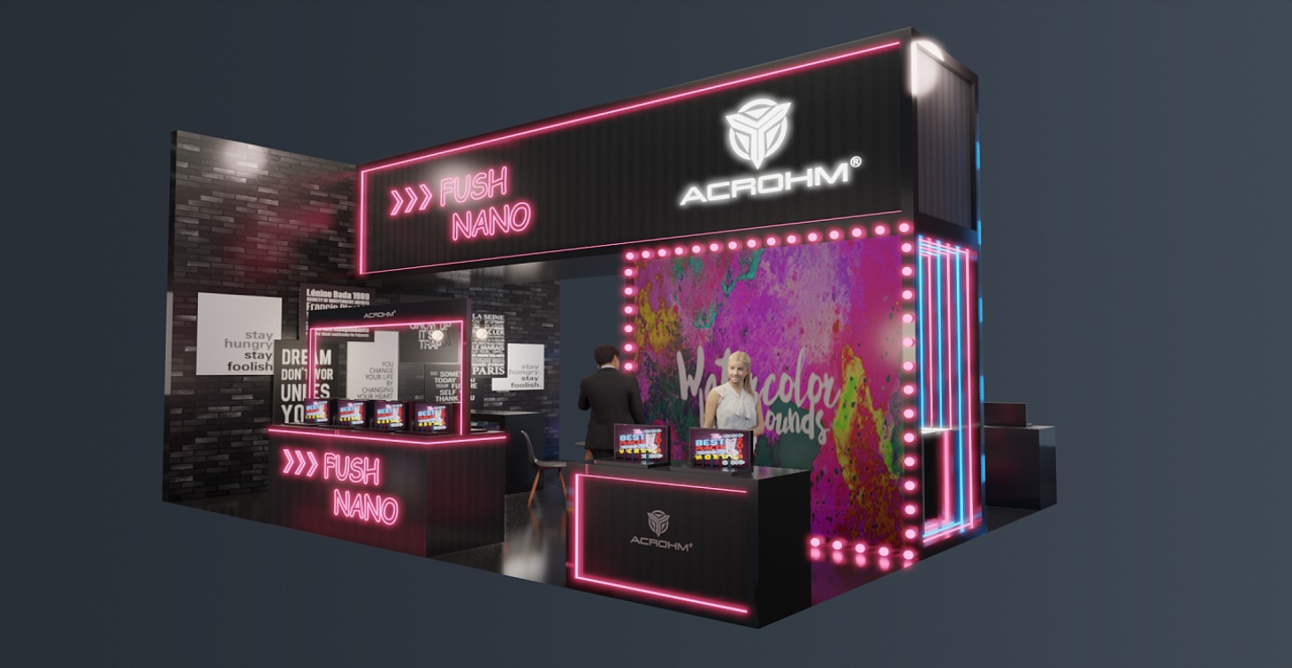 onevape 电子烟展台设计