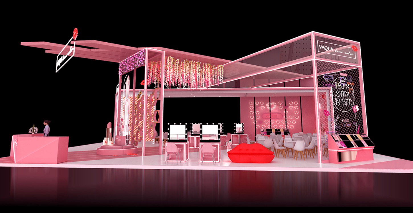 活泉 美博会展台设计搭建